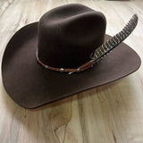 Turkey Feather Hat Accent - The Goliad