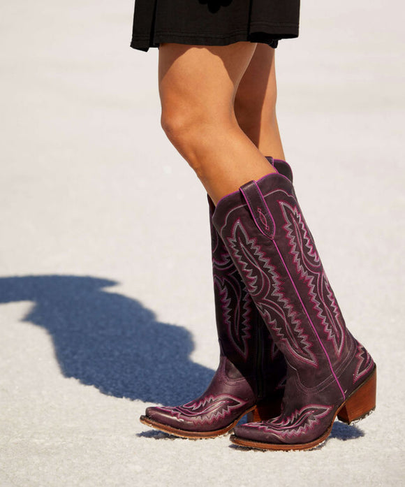 Ariat Ladies Casanova Western Boot -  DEEP AMETHYST
