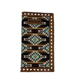 Ariat Rodeo Wallet Youth Southwest Diamond Lace - Brown - A3560702
