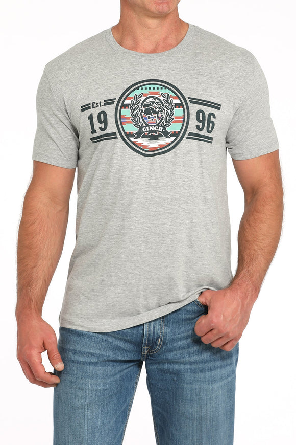 Cinch MEN'S TEE - Grey