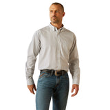 Ariat Wrinkle Free Olsen Classic Fit Shirt - Light Grey 10054828