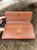 Cowhide Flap Wallet