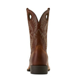 Men's Sport Rodeo Cowboy Boot - AGED TAN ELEPHANT PRINT/LUNA TAN