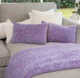 Cosy Blanket - Lavender / Linen GS31T