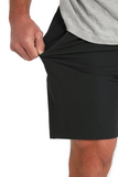 Cinch MEN'S SOLID ATHLETIC SHORT - BLACK