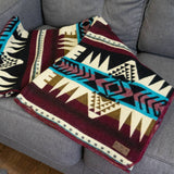 Andean Alpaca Wool Blanket - Southwest