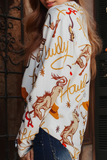 Howdy Western Fashion Printed Casual Shirt