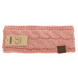 Solid Cable Knit CC Women's Fashion Headband