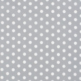 Carlee Double Sided Scarf - SMOKE GREY & WHITE POLKA DOTS/RASPBERRY & WHITE POLKA DOTS SCF2641