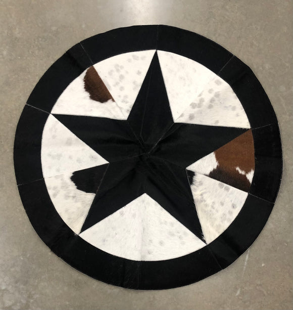 Star cowhide Rug