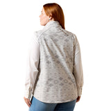 Women's Ariat Logo Softshell Vest - PEPPER SOUTHWEST 10071240
