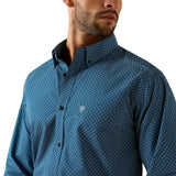 Ariat Men's Jordi Fitted Shirt - POSEIDON GEO PRINT 10071600