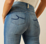 Ariat High Rise Elaina Slim Trouser Jeans - Olympia