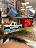 18 Piece Truck & Cattle Trailer Playset