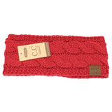 Solid Cable Knit CC Women's Fashion Headband