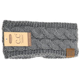 Solid Cable Knit CC Women's Fashion Headband