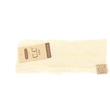 KIDS Solid Cable Knit CC Head Wrap HW20KIDS: Dark Grey