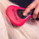 Shires EZI-GROOM Grip Mane & Tail Brush One Size 220mm long