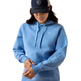 Ariat Logo 2.0 Hoodie - Ultramarine Heather 10071457