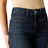 Ariat High Rise Alex Flare Jeans - Midnight
