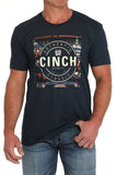 CINCH MEN'S AUTHENTIC CLASSIC TEE - NAVY MTT1690674