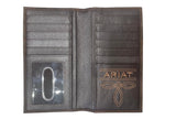 ARIAT CENTER BUMP SHIELD BROWN RODEO - ACCESSORIES WALLET - A3550002
