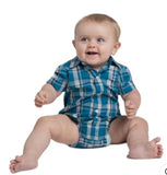 JUST COUNTRY
Infant's Frankie Short Sleeve Full Button Plaid Jumpsuit
IWSS2627