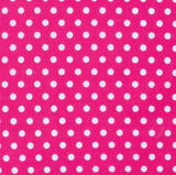 Carlee Double Sided Scarf - SMOKE GREY & WHITE POLKA DOTS/RASPBERRY & WHITE POLKA DOTS SCF2641