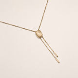 Hayden Bolo Tie Necklace - Gold