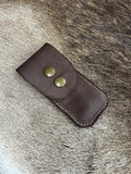 2 Snap Small leather sheath