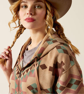 Ariat Sunset Spark Crop Hoodie