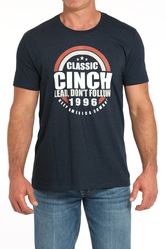 Cinch MEN'S TEE - Navy