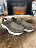 Ariat MEN'S BUCKEYE WATERPROOF SHOE - DARK BROWN/BROWN LIZARD PRINT