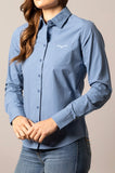 Kimes Ranch LADIES KR TEAM SHIRT - Carbon Blue