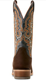 Ariat Men's Futurity Relentless Bama Fury Cowboy Boot Western - Chocolate Bison | Royal Blue