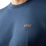 Mens Ariat Ranch Tough SS T-Shirt