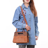 ADBG1658 Crossbody Suede Genuine Western Leather Women Bag
