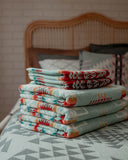 PENDLETON TOWEL COLLECTION CHIEF JOSEPH - AQUA