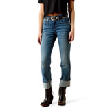 Ariat Perfect Rise Silvie Straight Leg Crop Jeans - GLENWOOD 10072962