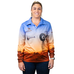 Ariat Adult Fishing Shirt - Windmill