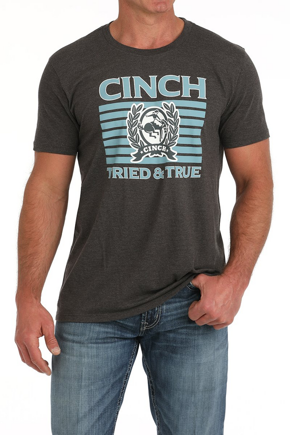 MEN'S TRIED AND TRUE TEE - CHARCOAL