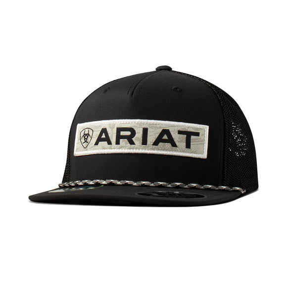 Ariat Men's Desert Patch Mesh Black Snap Back Cap
A300090501
