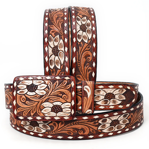 Genuine American Leather Belt Men and Women - ADBLF178
