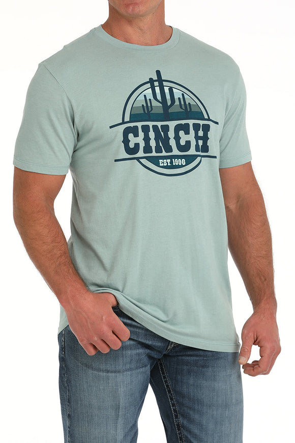 Cinch Men’s Tee Green - MTT1690664