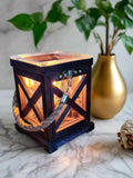 Walnut & Rope Vintage Illumination Warmer