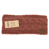 Solid Cable Knit CC Women's Fashion Headband