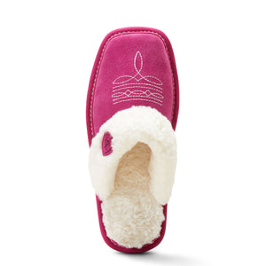 Ariat Women's Jackie Square Toe Slipper - Very Berry Pink