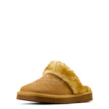 Ariat Women's Jackie Square Toe Exotic Slipper - Chestnut Embroidery (AR2830-228)