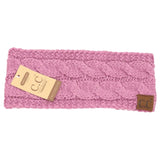 Solid Cable Knit CC Women's Fashion Headband