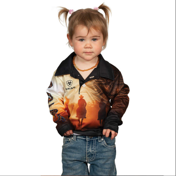 Ariat Kids Fishing Shirt - Rodeo Roper
